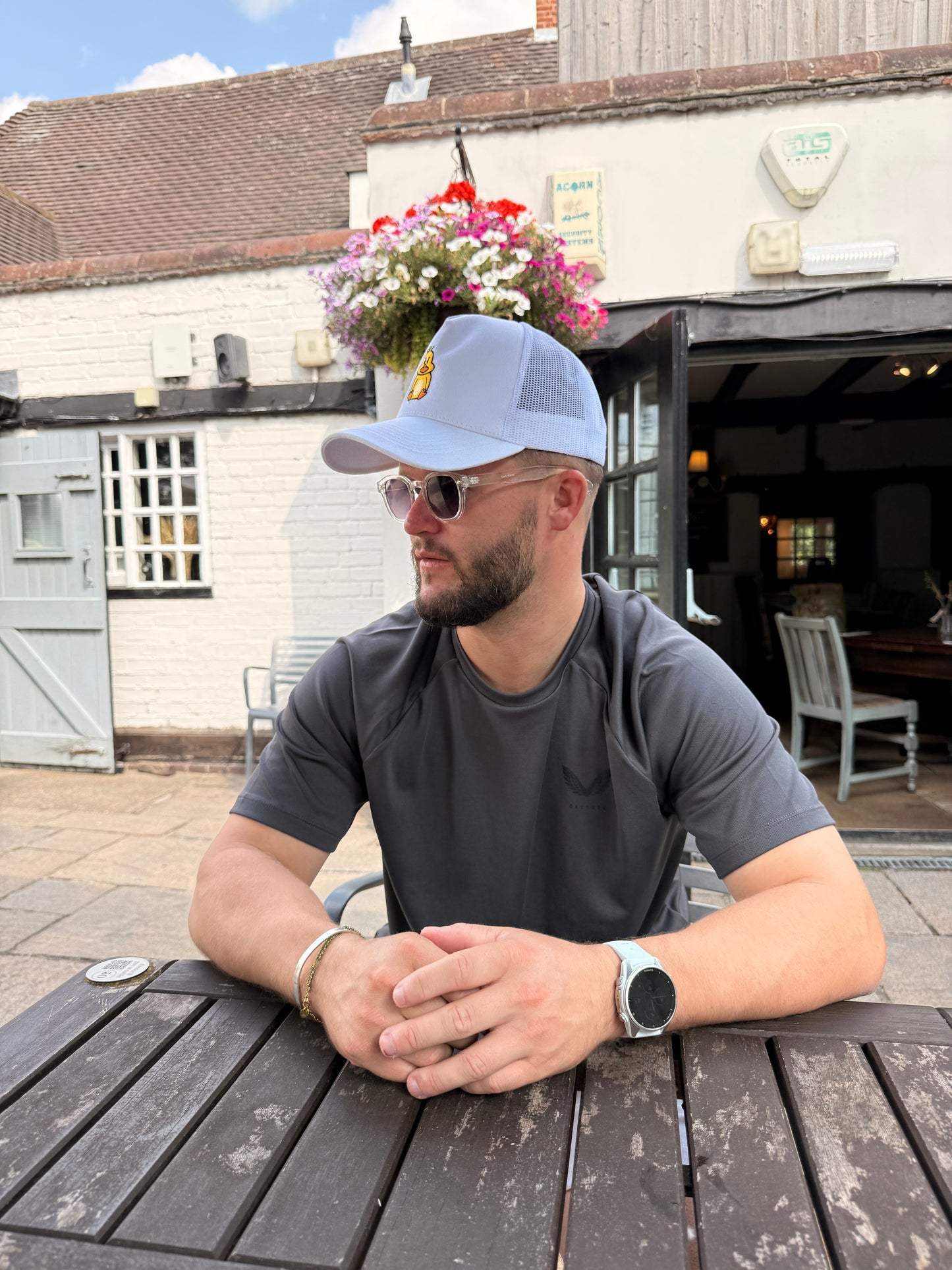 Duckett's Trucker Cap - White