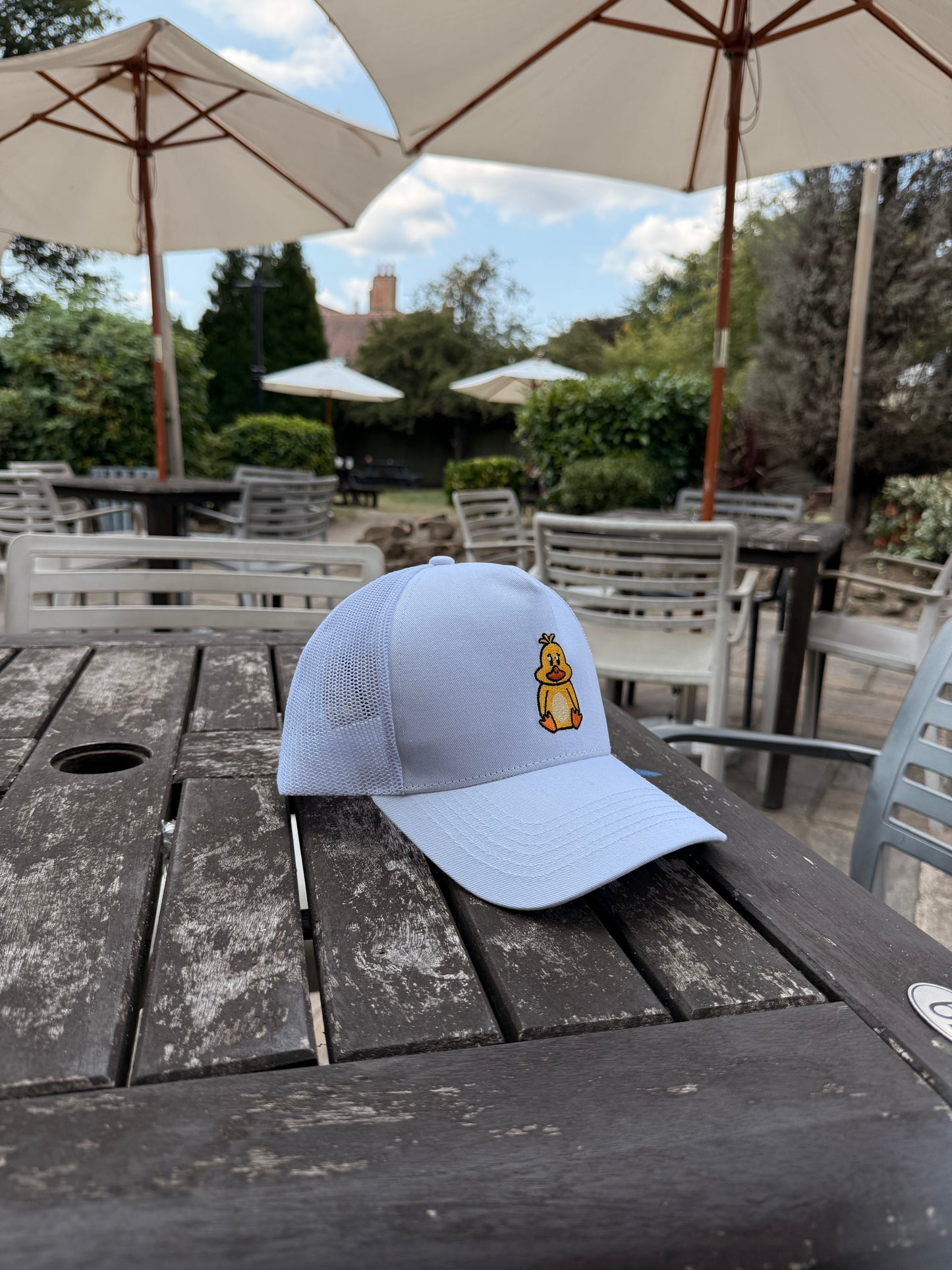 Duckett's Trucker Cap - White
