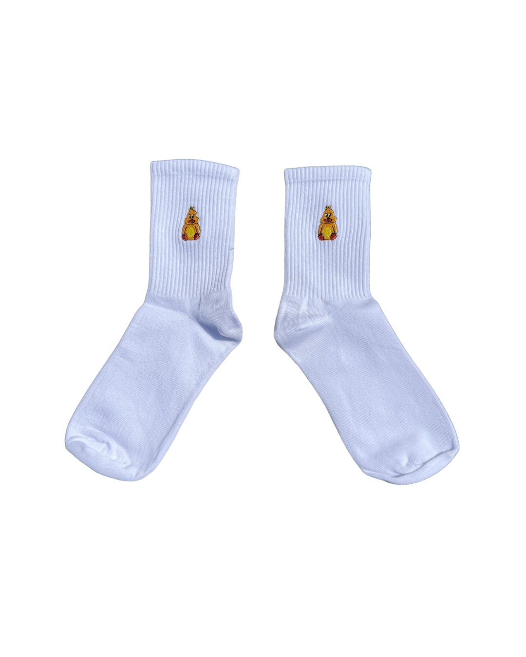 Duckett’s Buckets White Ankle Socks