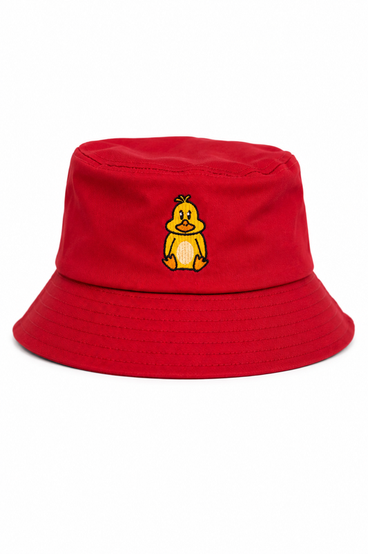 The Yorker | Official Red Bucket Hat | Duckett’s Buckets