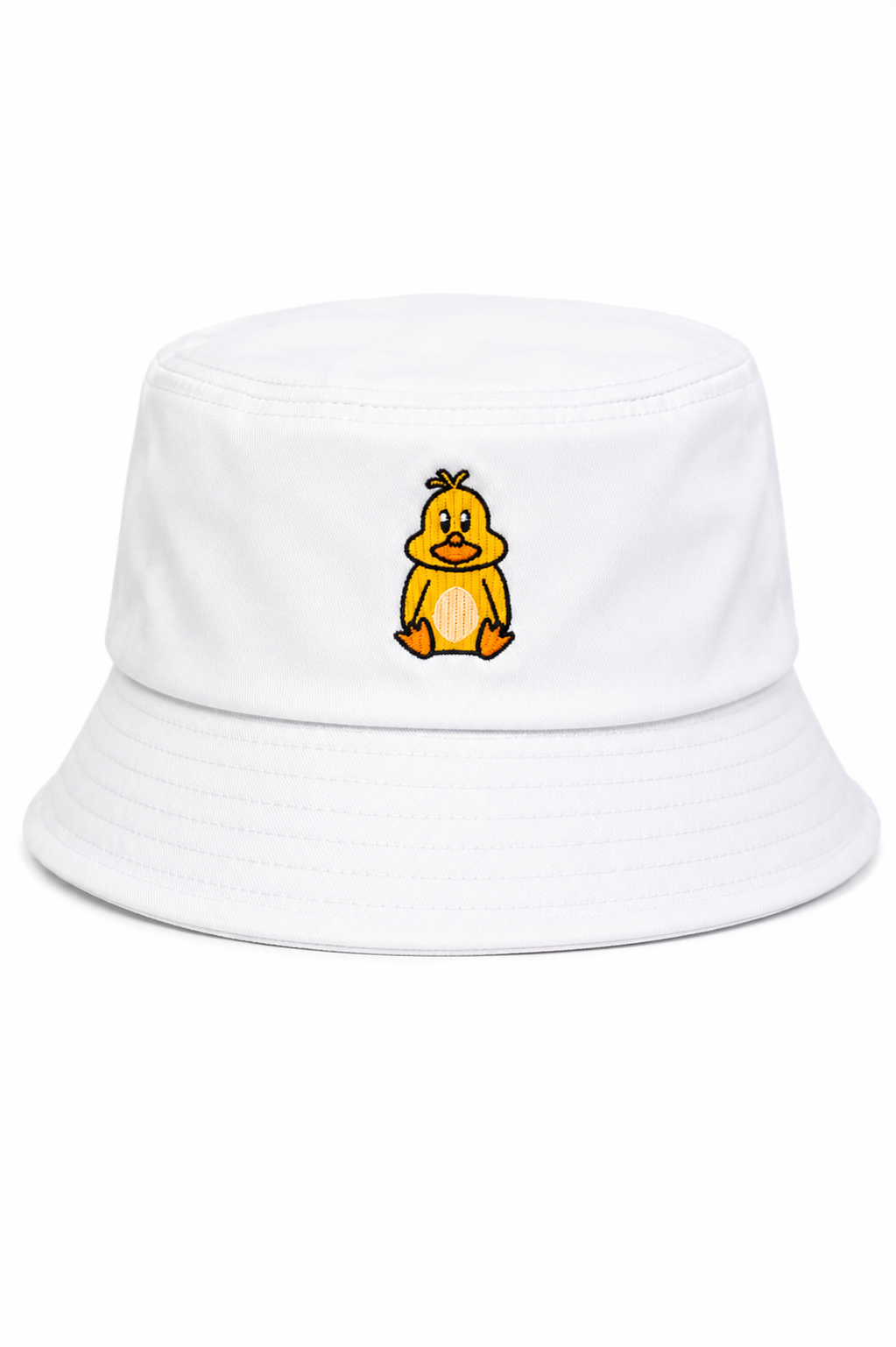 The Test | Official White Bucket Hat | Duckett’s Buckets