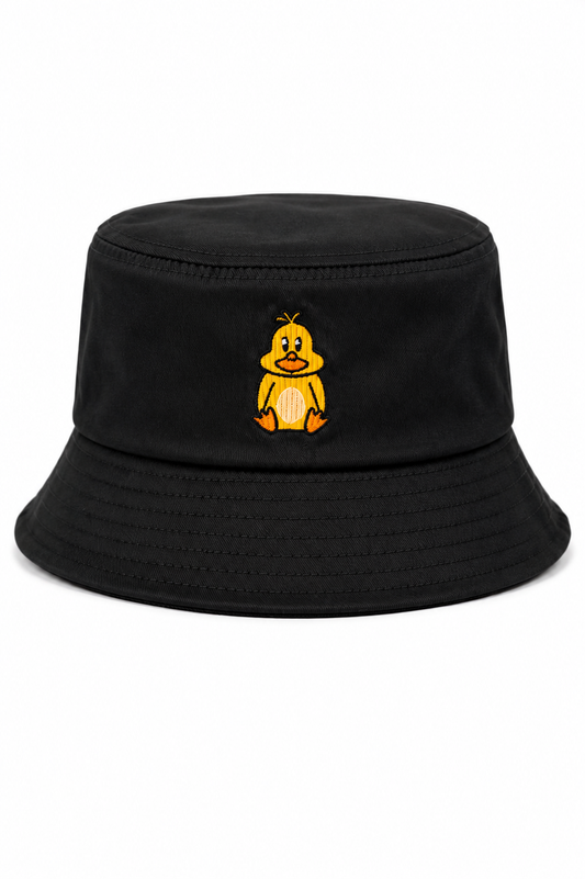 The Nightwatchman | Official Black Bucket Hat | Duckett’s Buckets